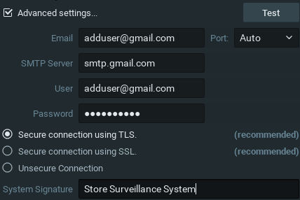 Configuring Mail Server for E-Mail Notifications - 3